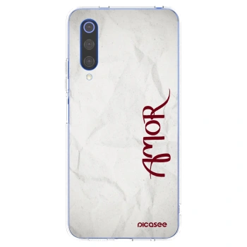 Picasee Xiaomi Mi 9 SE Hülle - Transparentes Silikon - Amor