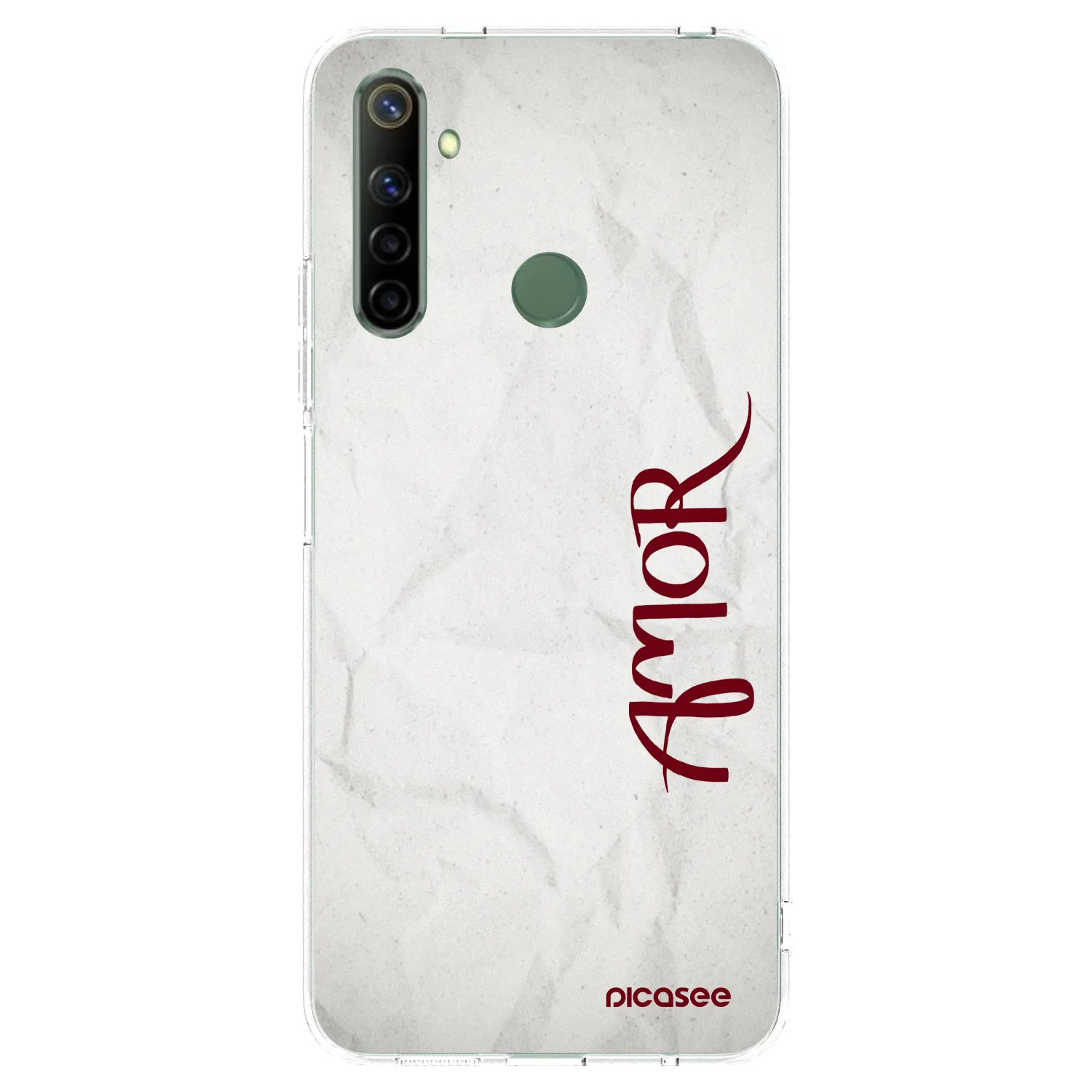 Picasee Realme 6i Hülle - Transparentes Silikon - Amor