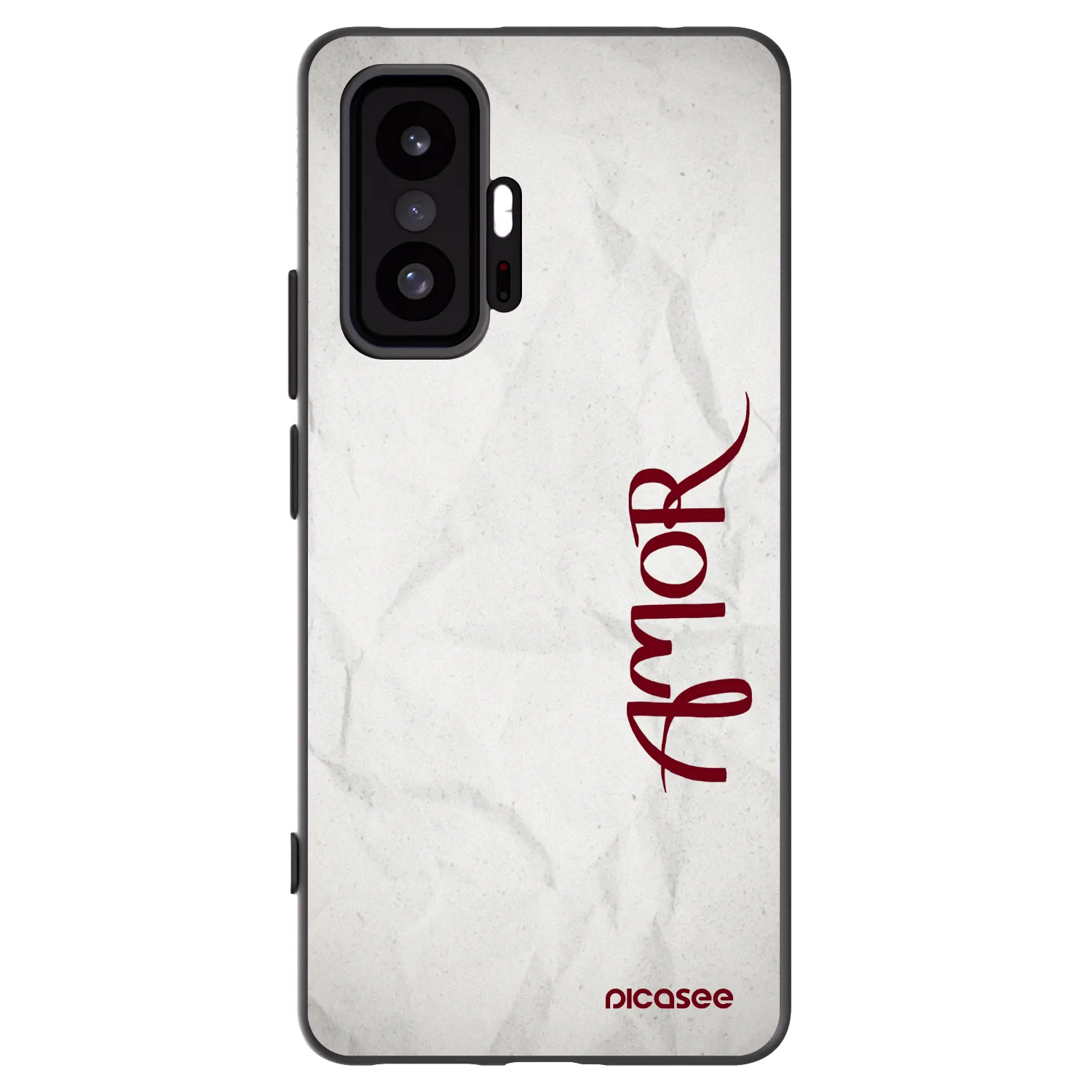 Picasee Xiaomi 11T Hülle - Schwarzes Silikon - Amor