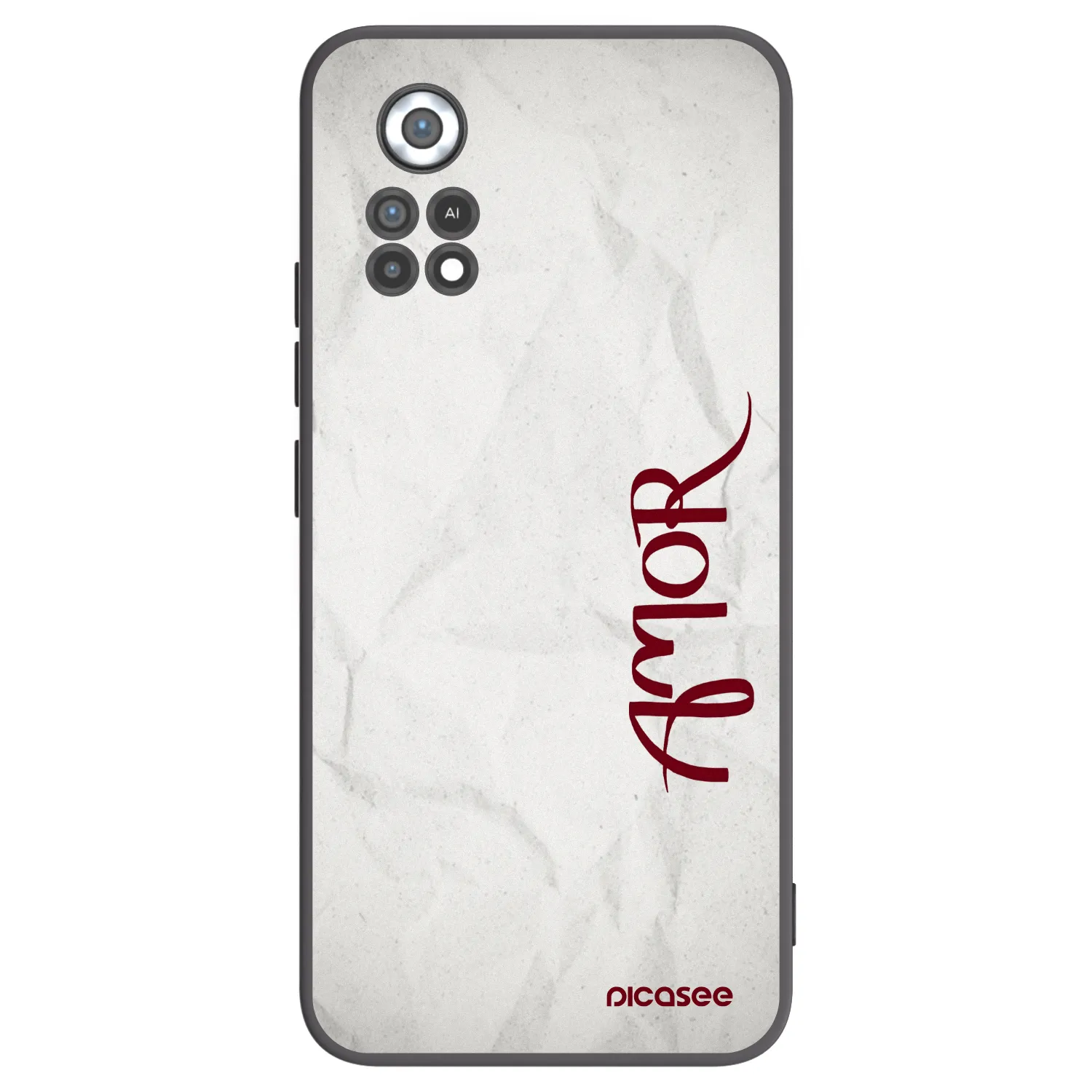 Picasee Xiaomi Poco X4 Pro 5G Hülle - Schwarzes Silikon - Amor