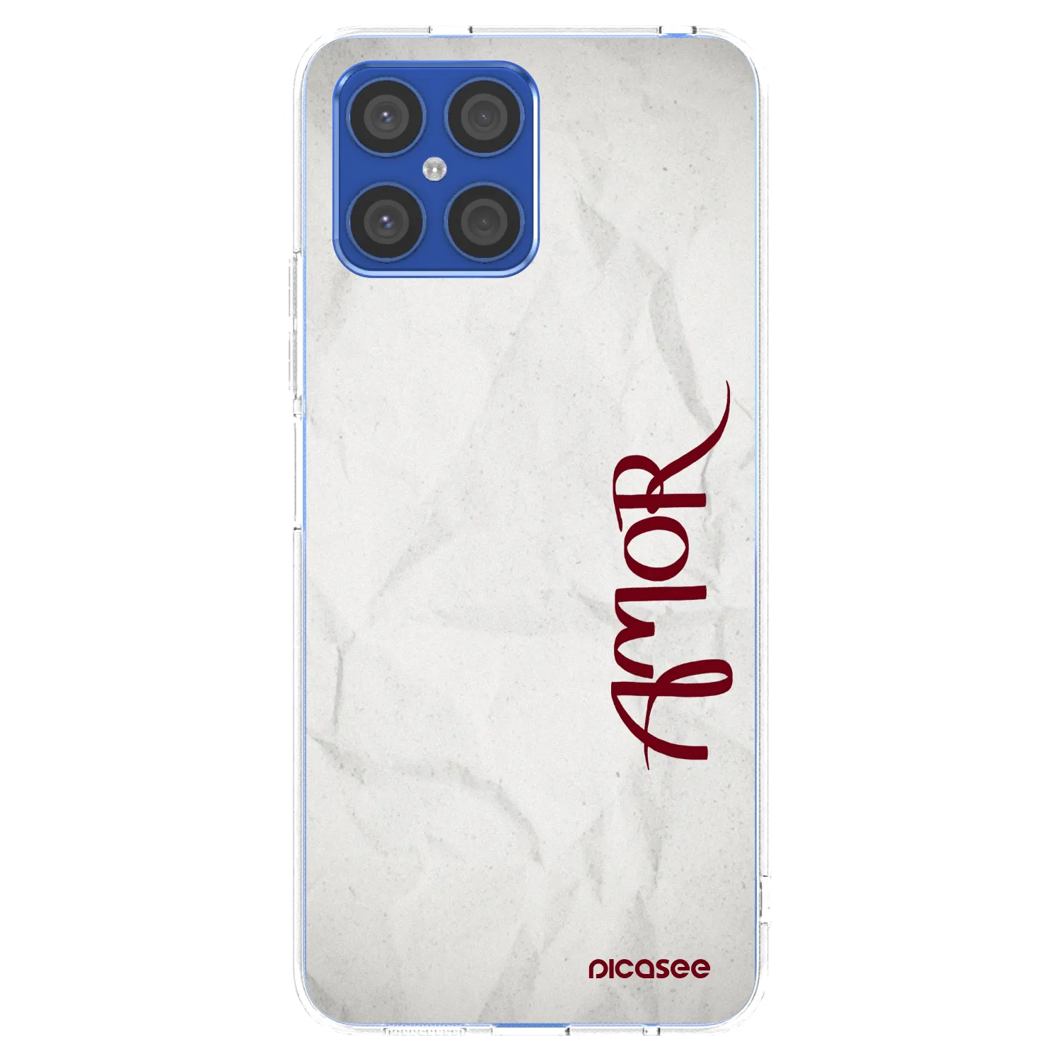 Picasee Honor X8 4G Hülle - Transparentes Silikon - Amor