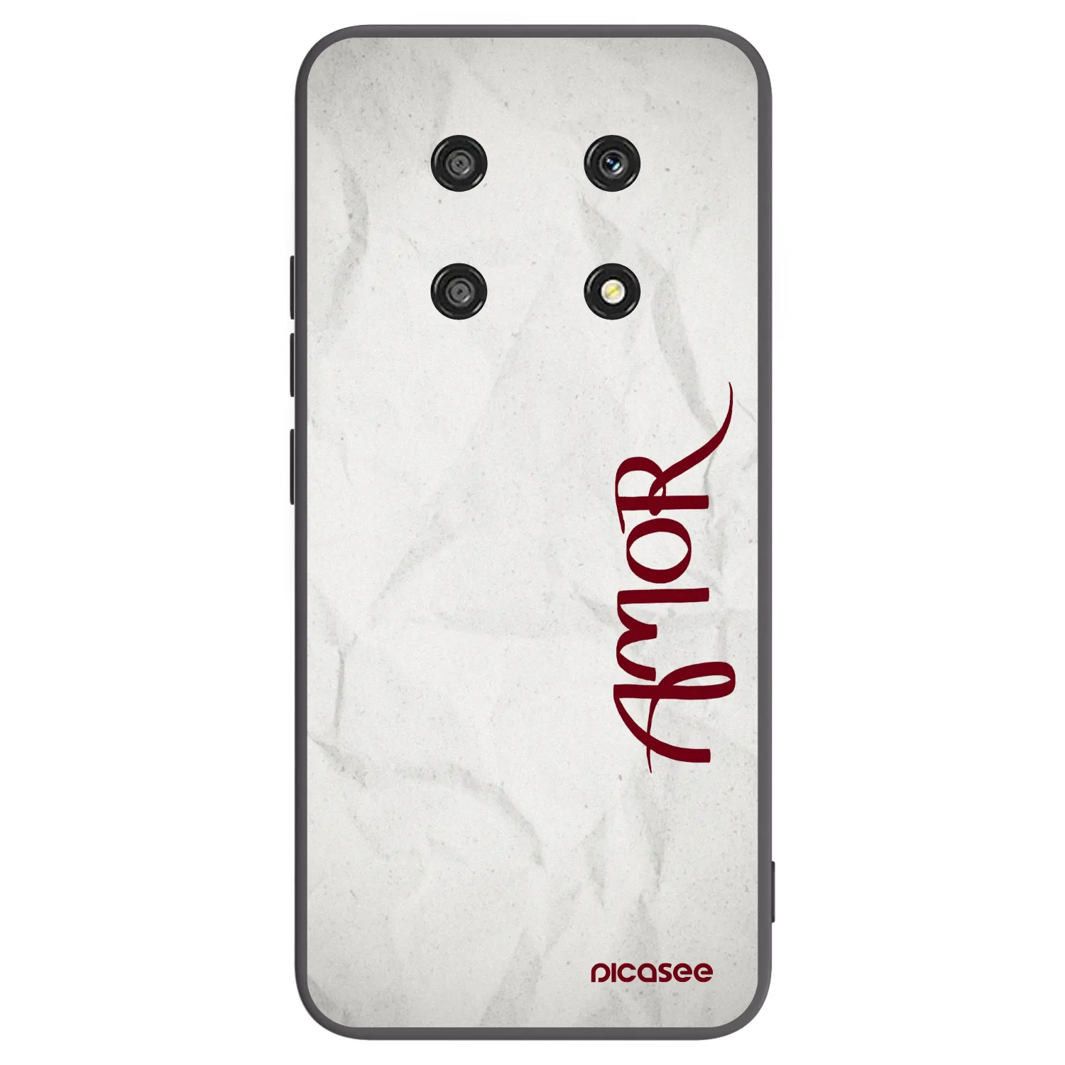 Picasee Honor Magic4 Lite 5G Hülle - Schwarzes Silikon - Amor
