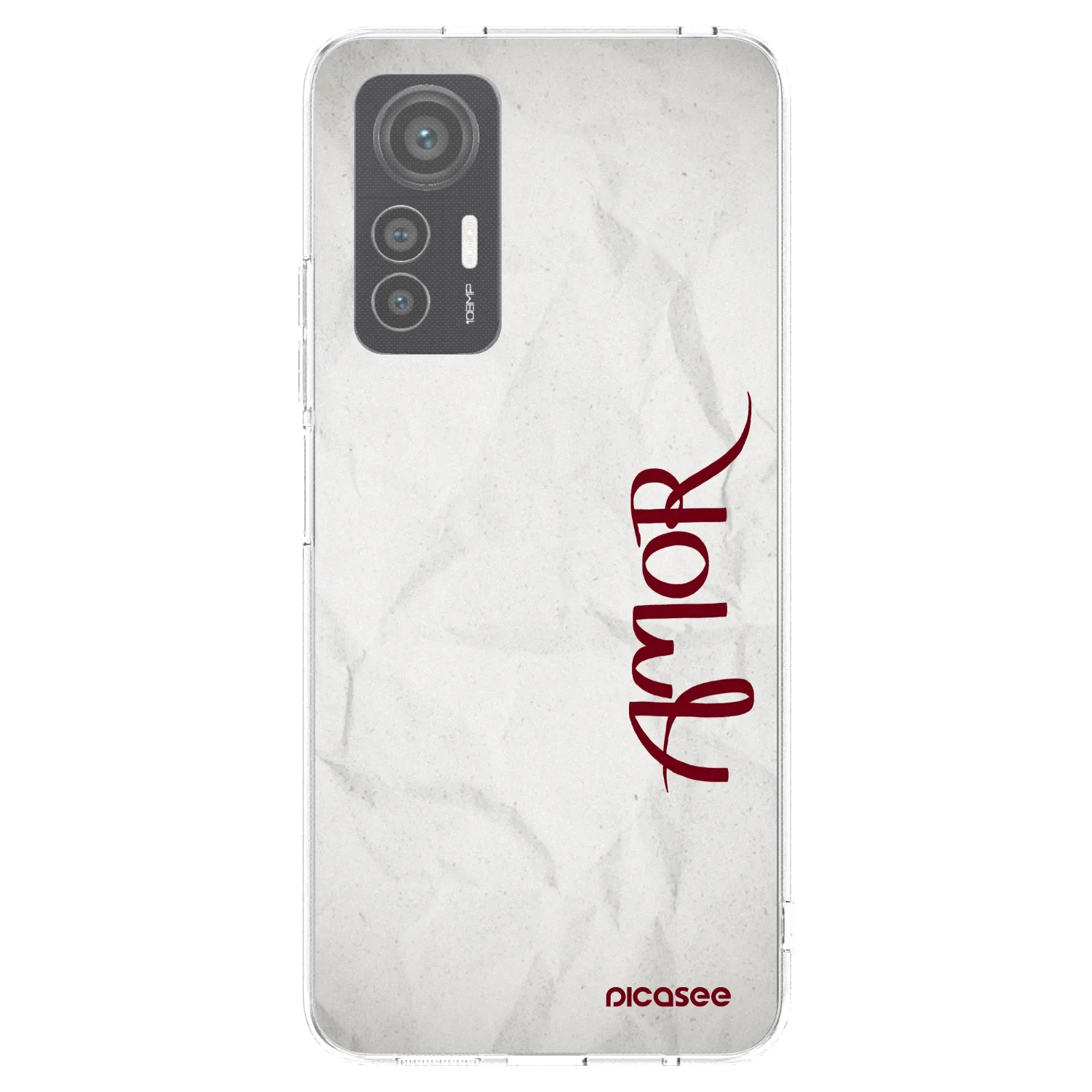 Picasee Xiaomi 12 Lite Hülle - Transparentes Silikon - Amor