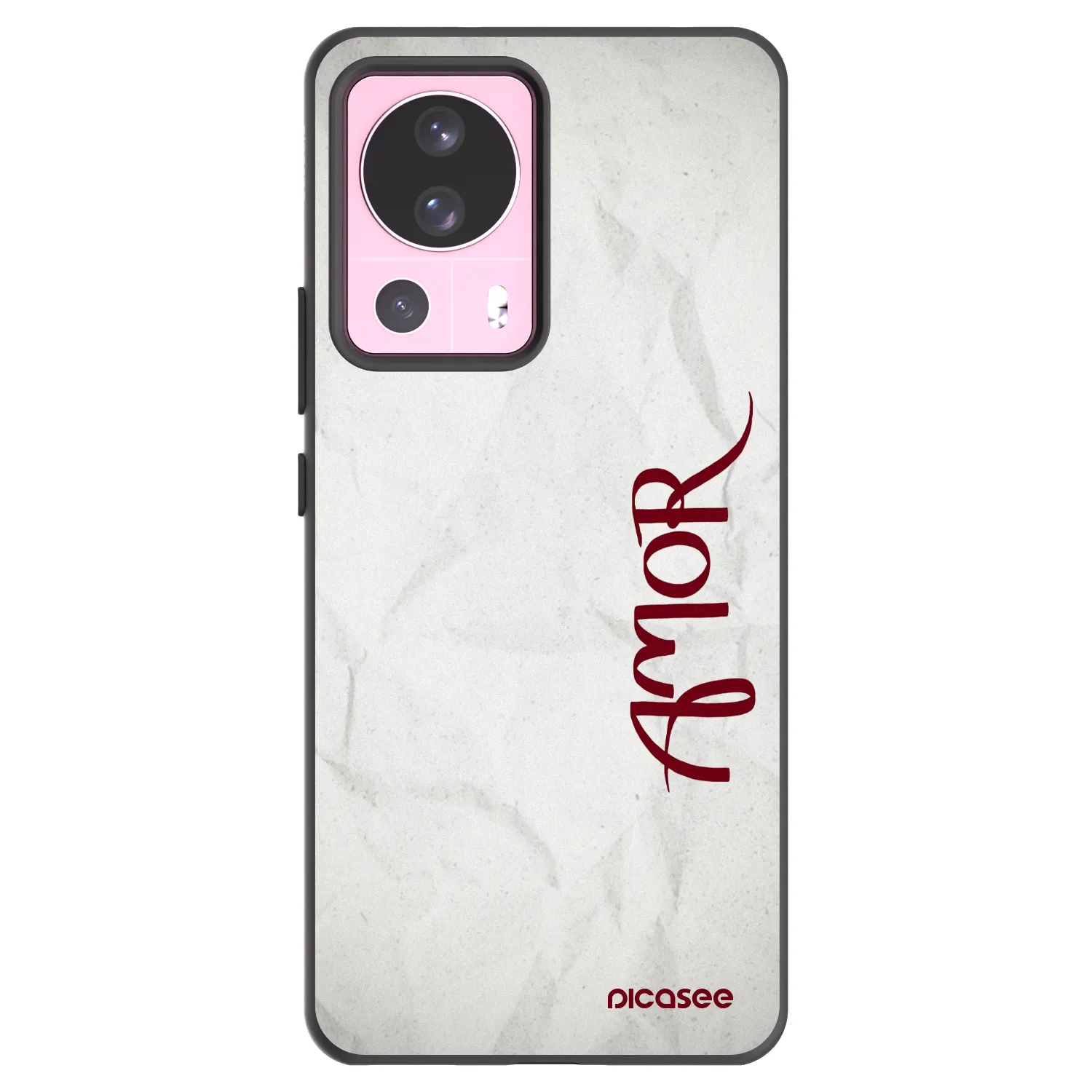 Picasee Xiaomi 13 Lite Hülle - Schwarzes Silikon - Amor