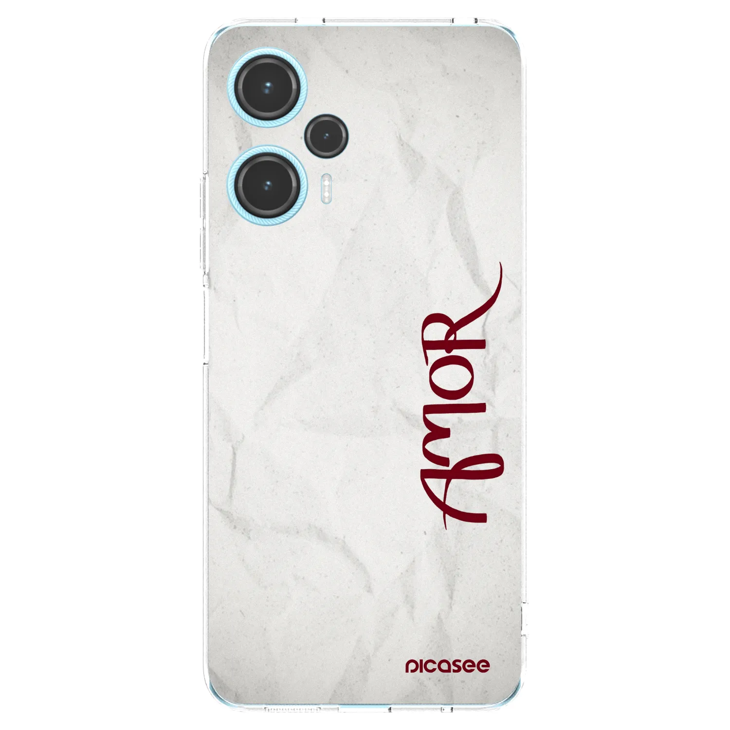 Picasee Xiaomi Poco F5 Hülle - Transparentes Silikon - Amor