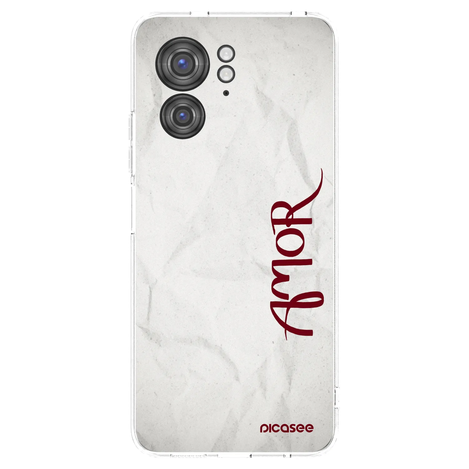 Picasee Motorola Edge 40 Hülle - Transparentes Silikon - Amor