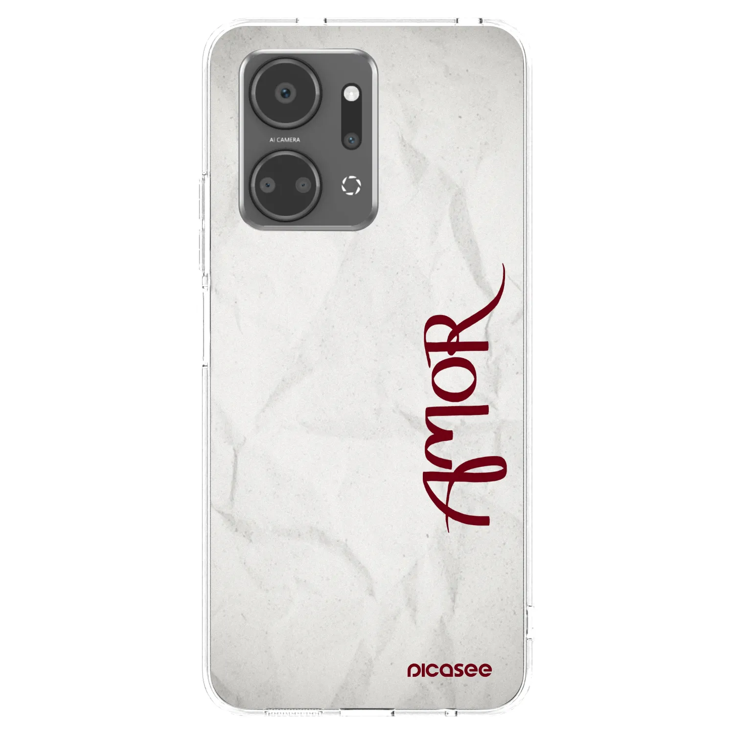 Picasee Honor X7a Hülle - Transparentes Silikon - Amor