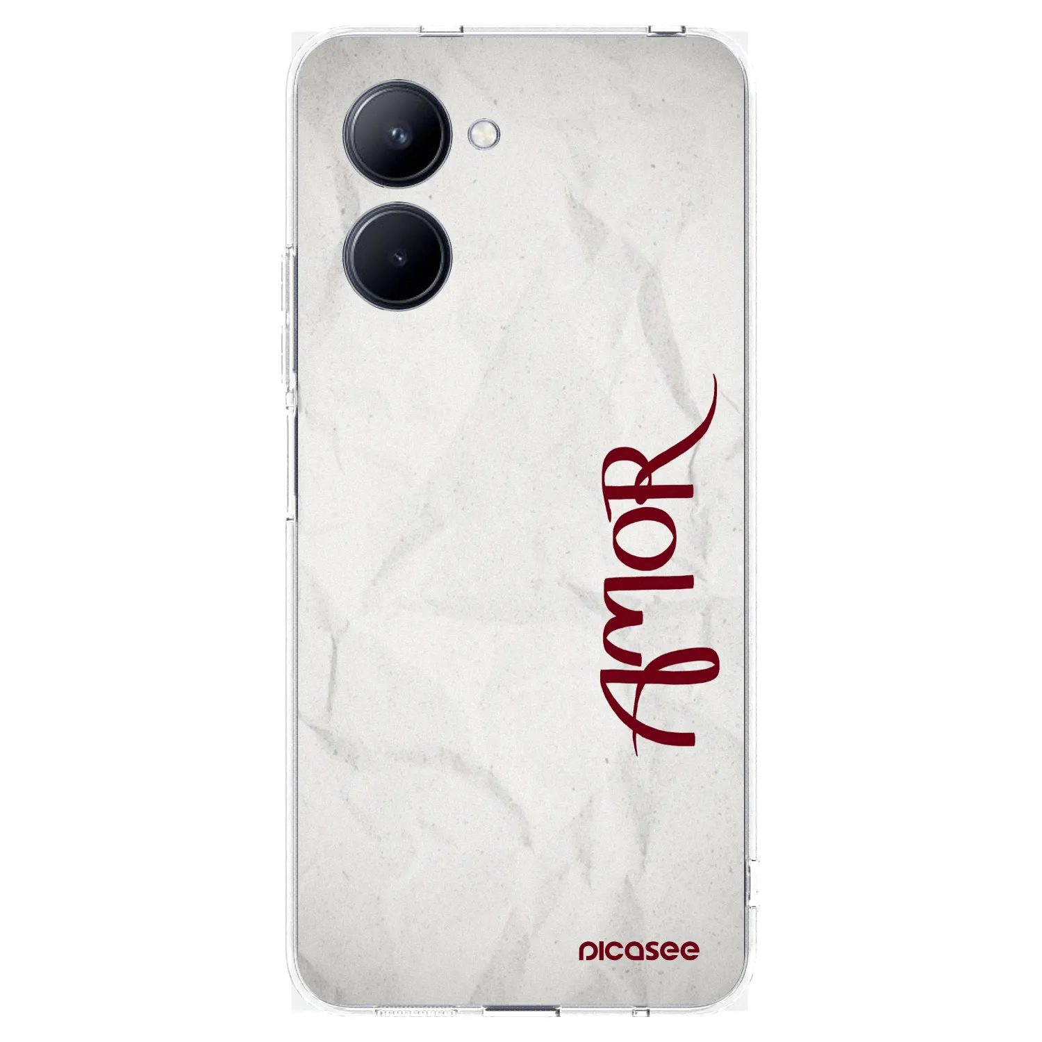Picasee Realme C33 (2023) Hülle - Transparentes Silikon - Amor