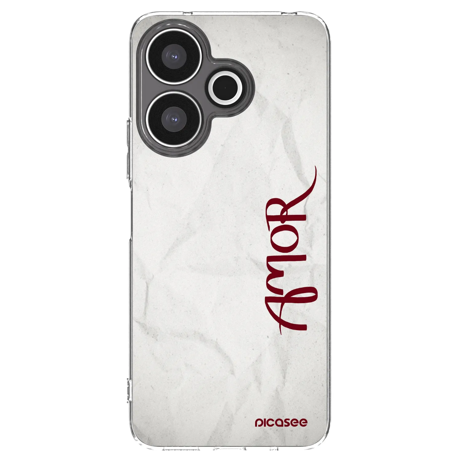 Picasee Xiaomi Redmi 13 4G Hülle - Transparentes Silikon - Amor
