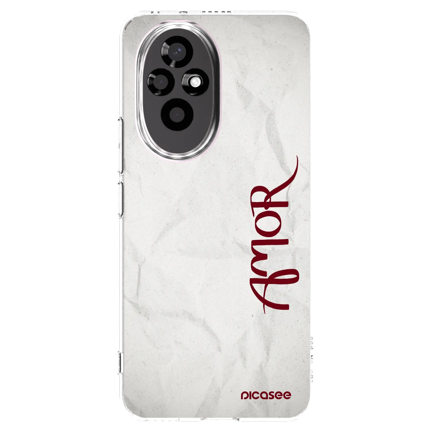 Picasee Honor 200 Pro 5G Hülle - Transparentes Silikon - Amor