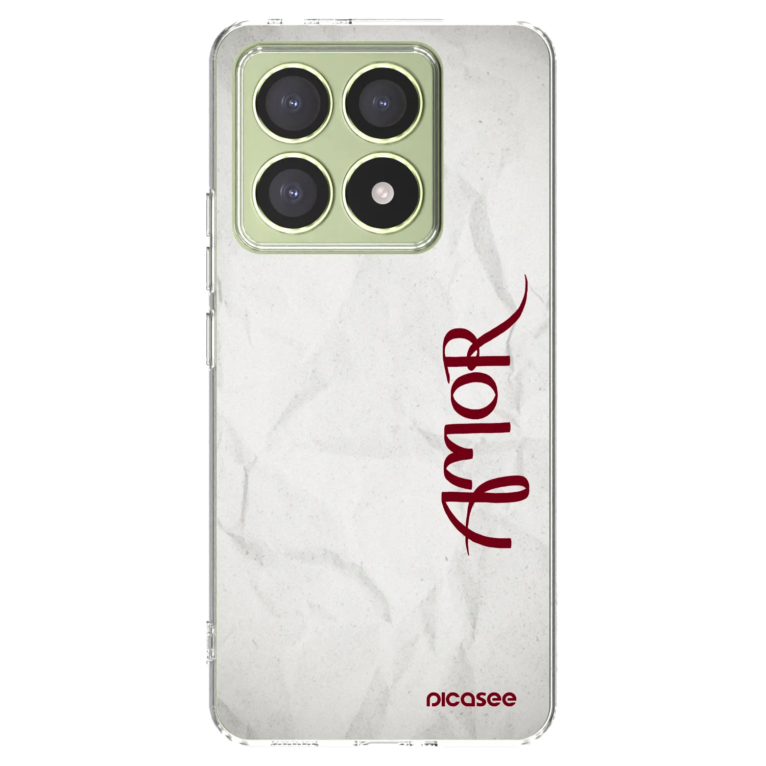 Picasee Xiaomi 14T Hülle - Transparentes Silikon - Amor