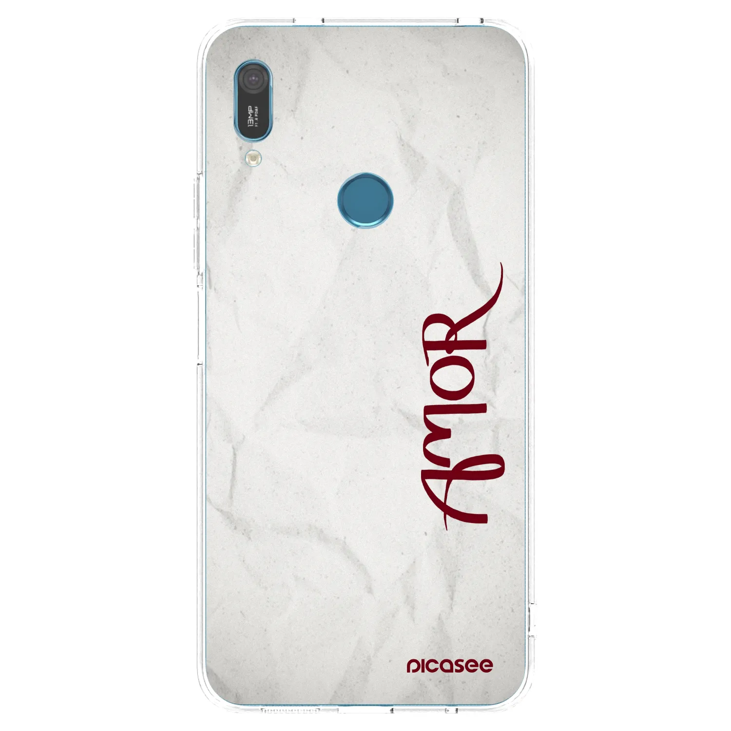 Picasee Huawei Y6 2019 Hülle - Transparentes Silikon - Amor