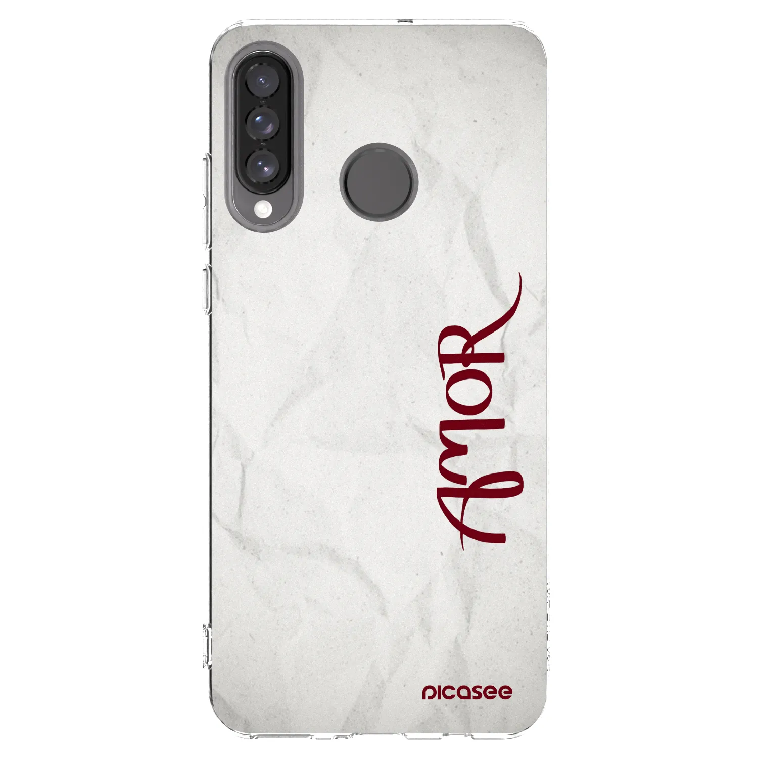 Picasee Huawei P30 Lite Hülle - Transparentes Silikon - Amor