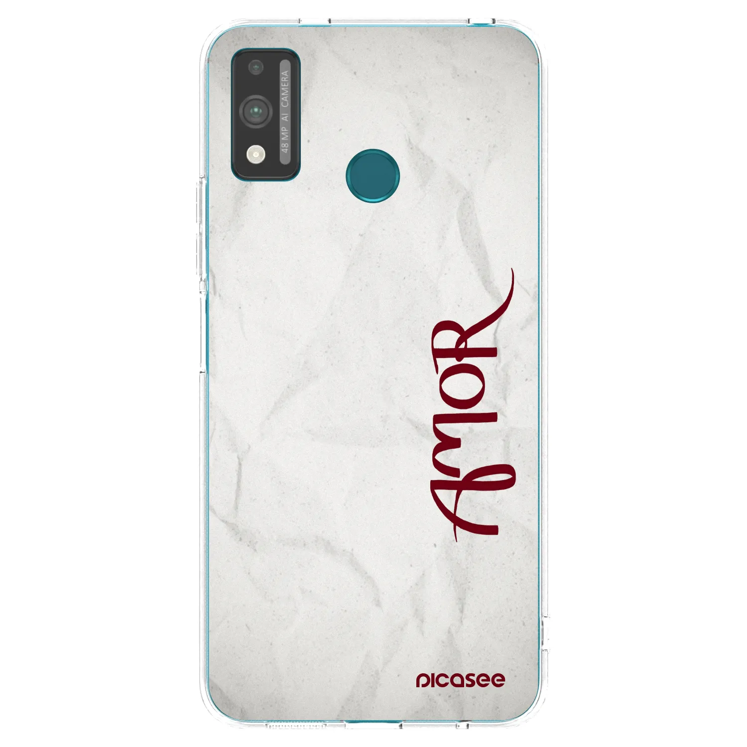 Picasee Honor 9X Lite Hülle - Transparentes Silikon - Amor