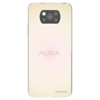 Picasee Xiaomi Poco X3 Hülle - Schwarzes Silikon - Aura