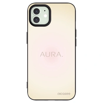 Picasee Apple iPhone 12 Hülle - Schwarzes Silikon - Aura
