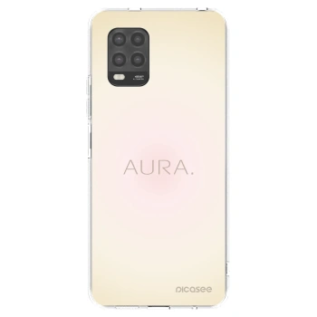 Picasee Xiaomi Mi 10 Lite Hülle - Transparentes Silikon - Aura