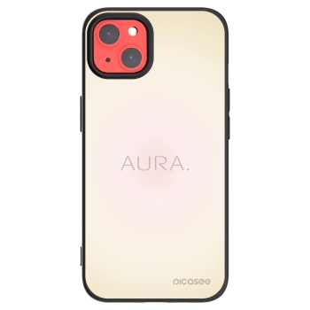 Picasee Apple iPhone 13 Hülle - Schwarzes Silikon - Aura