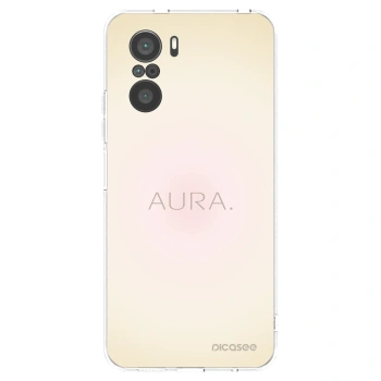 Picasee Xiaomi Poco F3 Hülle - Transparentes Silikon - Aura