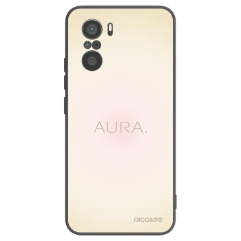 Picasee Xiaomi Poco F3 Hülle - Schwarzes Silikon - Aura
