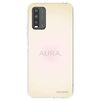 Picasee Xiaomi Redmi 9T Hülle - Transparentes Silikon - Aura