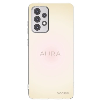 Picasee Samsung Galaxy A52s 5G A528B Hülle - Transparentes Silikon - Aura