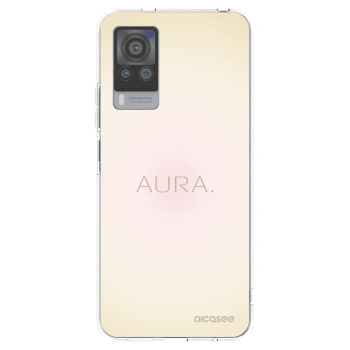 Picasee Vivo X60 Pro 5G Hülle - Transparentes Silikon - Aura