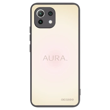 Picasee Xiaomi 11 Lite 5G NE Hülle - Schwarzes Silikon - Aura