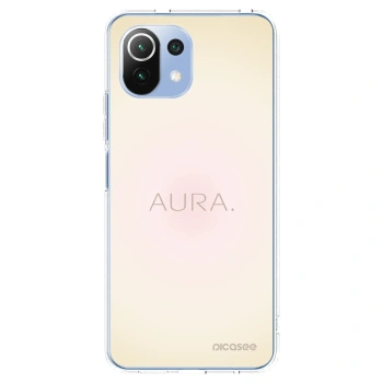 Picasee Xiaomi 11 Lite 5G NE Hülle - Transparentes Silikon - Aura