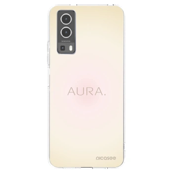 Picasee Vivo Y72 5G Hülle - Transparentes Silikon - Aura
