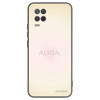 Picasee Realme 8 5G Hülle - Schwarzes Silikon - Aura