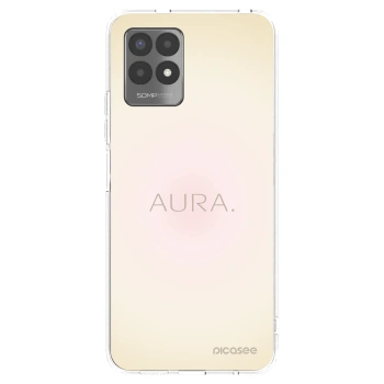 Picasee Realme 8i Hülle - Transparentes Silikon - Aura