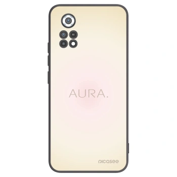 Picasee Xiaomi Poco X4 Pro 5G Hülle - Schwarzes Silikon - Aura