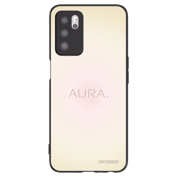 Picasee OPPO A16s Hülle - Schwarzes Silikon - Aura