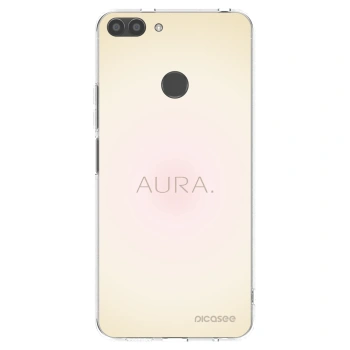 Picasee Huawei P Smart Hülle - Transparentes Silikon - Aura