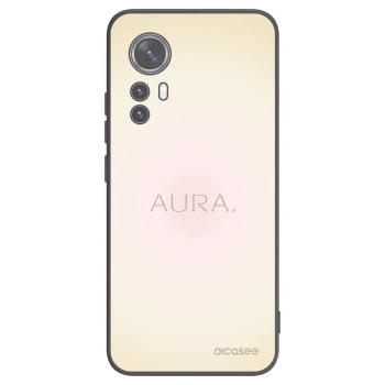 Picasee Xiaomi 12X Hülle - Schwarzes Silikon - Aura
