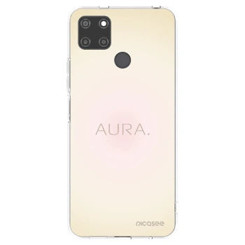 Picasee Realme C21Y Hülle - Transparentes Silikon - Aura