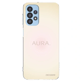 Picasee Samsung Galaxy A23 A235F 4G Hülle - Transparentes Silikon - Aura