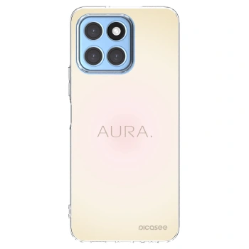 Picasee Honor X8 5G Hülle - Transparentes Silikon - Aura