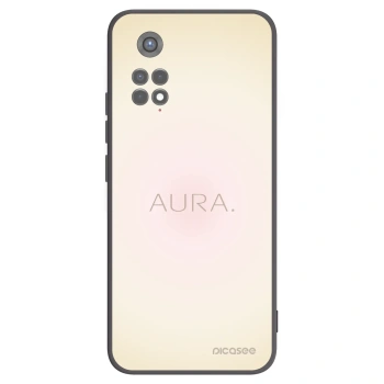 Picasee Xiaomi Redmi Note 11S 5G Hülle - Schwarzes Silikon - Aura