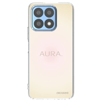 Picasee Honor X8a Hülle - Transparentes Silikon - Aura