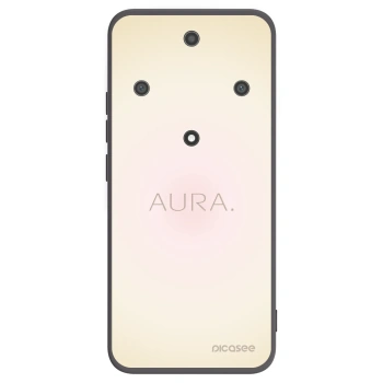 Picasee Honor Magic5 Lite 5G Hülle - Schwarzes Silikon - Aura