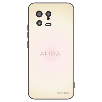 Picasee Xiaomi 13 Hülle - Schwarzes Silikon - Aura