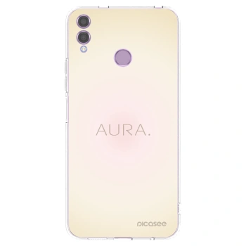 Picasee Honor 8X Hülle - Transparentes Silikon - Aura