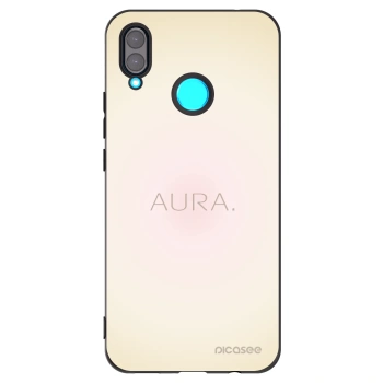 Picasee Huawei Nova 3 Hülle - Schwarzes Silikon - Aura