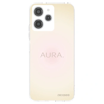 Picasee Xiaomi Redmi 12 4G Hülle - Transparentes Silikon - Aura