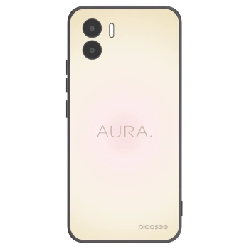 Picasee Xiaomi Redmi A2 Hülle - Schwarzes Silikon - Aura