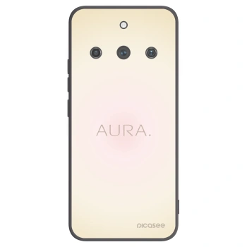 Picasee Realme 11 Pro+ Hülle - Schwarzes Silikon - Aura