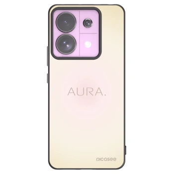 Picasee Xiaomi Redmi Note 13 Pro 5G Hülle - Schwarzes Silikon - Aura