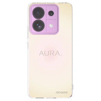 Picasee Xiaomi Redmi Note 13 Pro 5G Hülle - Transparentes Silikon - Aura